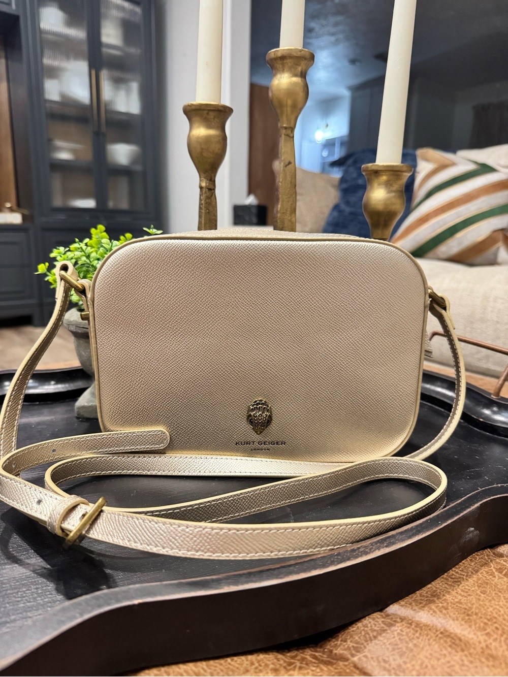 Kurt Geiger gold Crossbody Bag